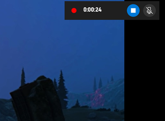 Xbox Game Bar Recording Widget XGBRecording